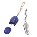 Mini Metal / plástico Mini Led chaveiro luz / chaveiro para brindes, enfeites