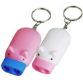 Pink Pig Mini Led chaveiro, personalizados chaveiros solares / chaveiro para brindes promocionais