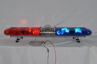 rotador de advertência Lightbars da polícia de 1200mm com orador e sirene, barras claras da segurança