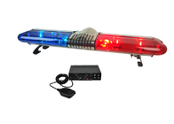 rotador de advertência Lightbars da polícia de 1200mm com orador e sirene, barras claras da segurança