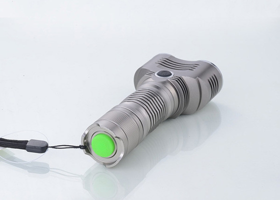 choque 10W brilhante super - impermeabilize a lanterna elétrica conduzida recarregável do agregado familiar com interruptor dois