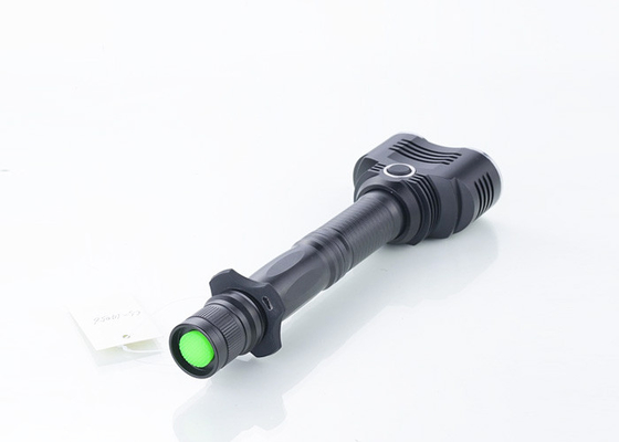 Anti - lanterna elétrica tática abrasiva do diodo emissor de luz 1800Lm, tocha conduzida recarregável