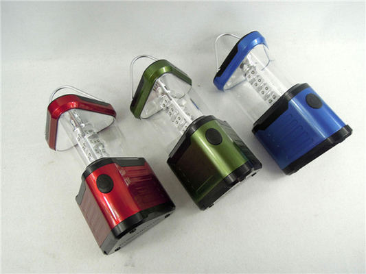 0,5 Luzes de acampamento do diodo emissor de luz do plástico exterior 24 de W com 4 * bateria de D, 100LM