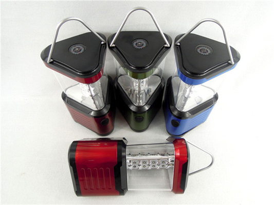 0,5 Luzes de acampamento do diodo emissor de luz do plástico exterior 24 de W com 4 * bateria de D, 100LM