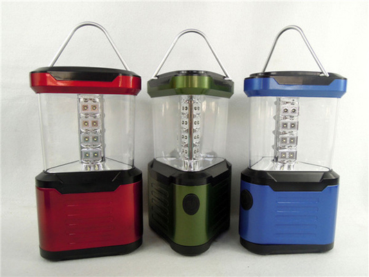 0,5 Luzes de acampamento do diodo emissor de luz do plástico exterior 24 de W com 4 * bateria de D, 100LM