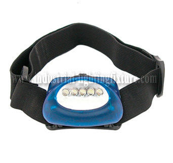 Tocha impermeável AAA para pescar, farol da cabeça do diodo emissor de luz do CREE do diodo emissor de luz de 5 brancos