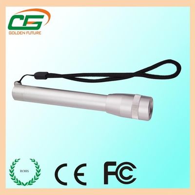 Poder superior da lanterna elétrica portátil da tocha exterior/curso liga de alumínio do diodo emissor de luz