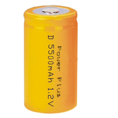 Baterias de alta energia recarregável NICD baratas D-5500MAH / 1, 2V