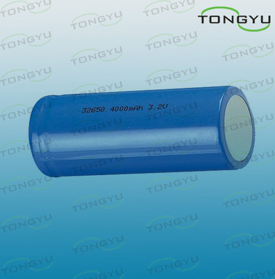 Pilha de bateria recarregável do poder superior 32650 3.2V 4000mAh LiFePO4 para a tocha
