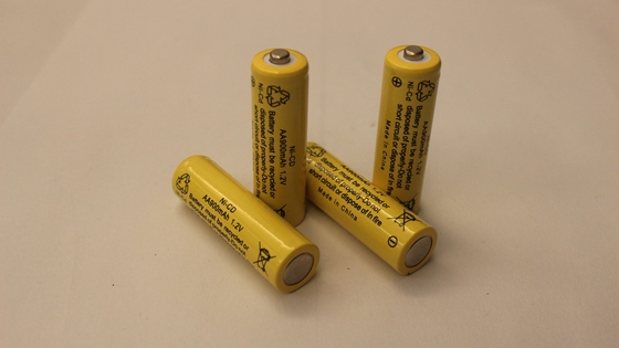 Bateria recarregável da tocha da bateria de lanterna elétrica recarregável do AA 1.2V 900mAh NiCD