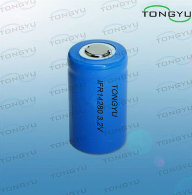 A baixa bateria recarregável 3.2V 320mAh da Auto-descarga LiFePO4 para o diodo emissor de luz solar ilumina-se/lanterna elétrica