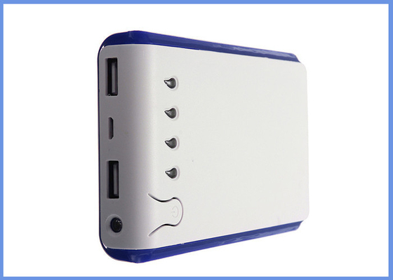 Banco portátil acessível do poder de USB da lanterna elétrica recarregável para dispositivos móveis