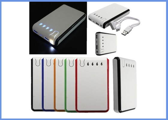 Banco portátil acessível do poder de USB da lanterna elétrica recarregável para dispositivos móveis
