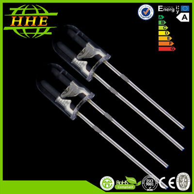 diodo UV 8mm redondo do diodo emissor de luz de 3mm 5mm, diodo emissor de luz ultravioleta da exposição de diodo emissor de luz ângulo de visão de 30 graus