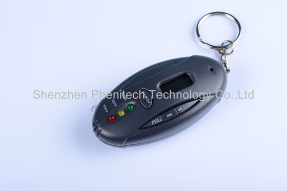 Verificador plástico do álcool da respiração de Digitas Keychain do ABS rápido da resposta, CE