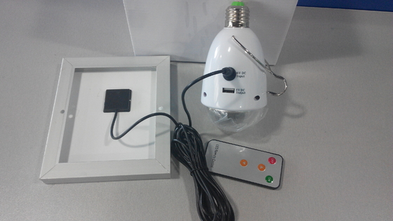 Acampamento/que lê a luz de emergência solar do diodo emissor de luz 2V/6W com carregador de USB