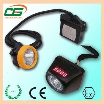 A luz à prova de explosões IP65 Rechargealbe da mineração do diodo emissor de luz de KL5LM 1W, mineração subterrânea ilumina-se