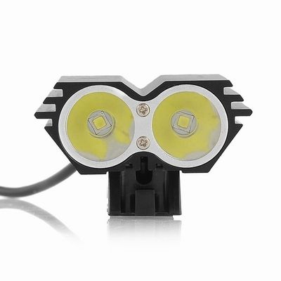O Mountain bike solar do diodo emissor de luz de XML U2 do CREE do lúmen 2x da tempestade 5000 ilumina-se/farol da bicicleta