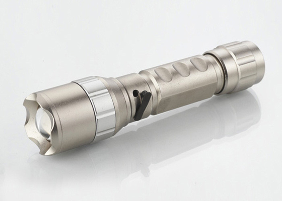 180lm pocket a tocha recarregável conduzida, lanterna elétrica 5W zoomable para acampar